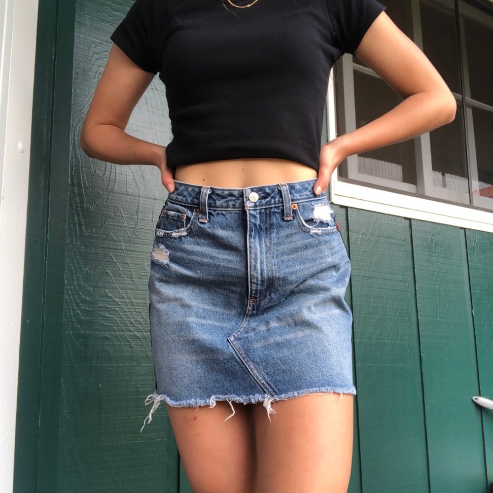 Abercrombie Jean skirt